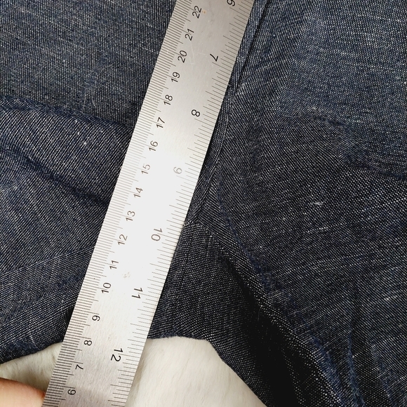 LOFT Gray Mid Rise Slim Fit Straight Leg Trouser Dress Pants 1829 - Picture 7 of 12